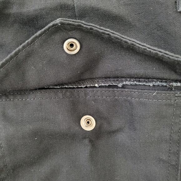 Vintage Y2K RedKap Cargo Shorts 30x9 Black - Picture 10 of 16